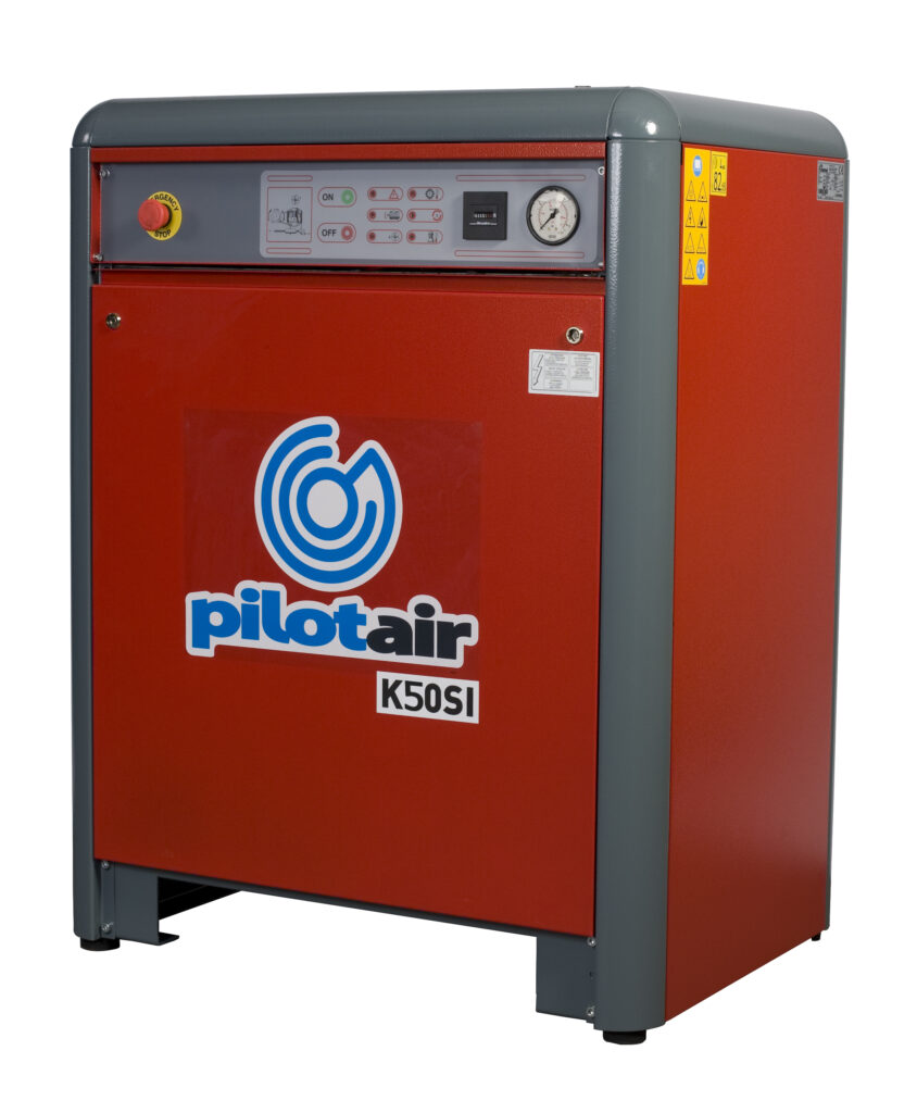 0030 K50SI Air Compressors 25 Pilot Air K50SI Silenced Reciprocating Air Compressor