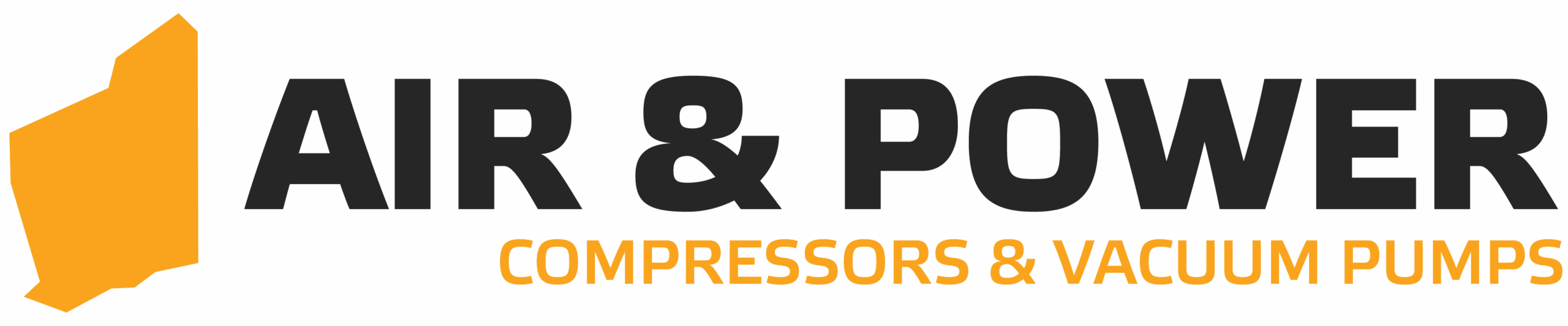 Air & Power Logo black and orange