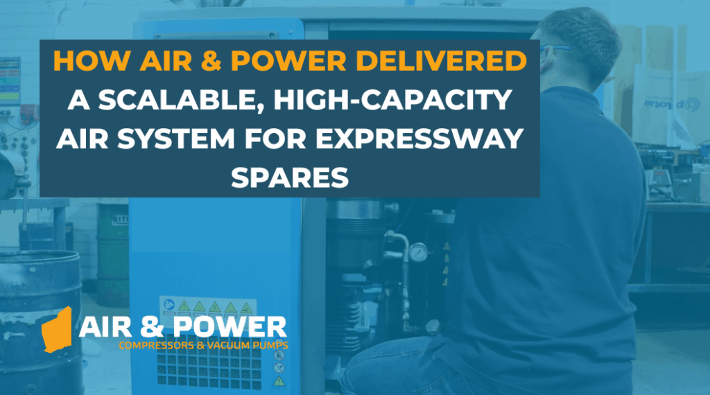 How Air Power Delivered a Scalable High Capacity Air System for Expressway Spares New Workshop and Sandblasting Facility Blog Home 93 How Air Power Delivered a Scalable High Capacity Air System for Expressway Spares New Workshop and Sandblasting Facility Blog Home 92