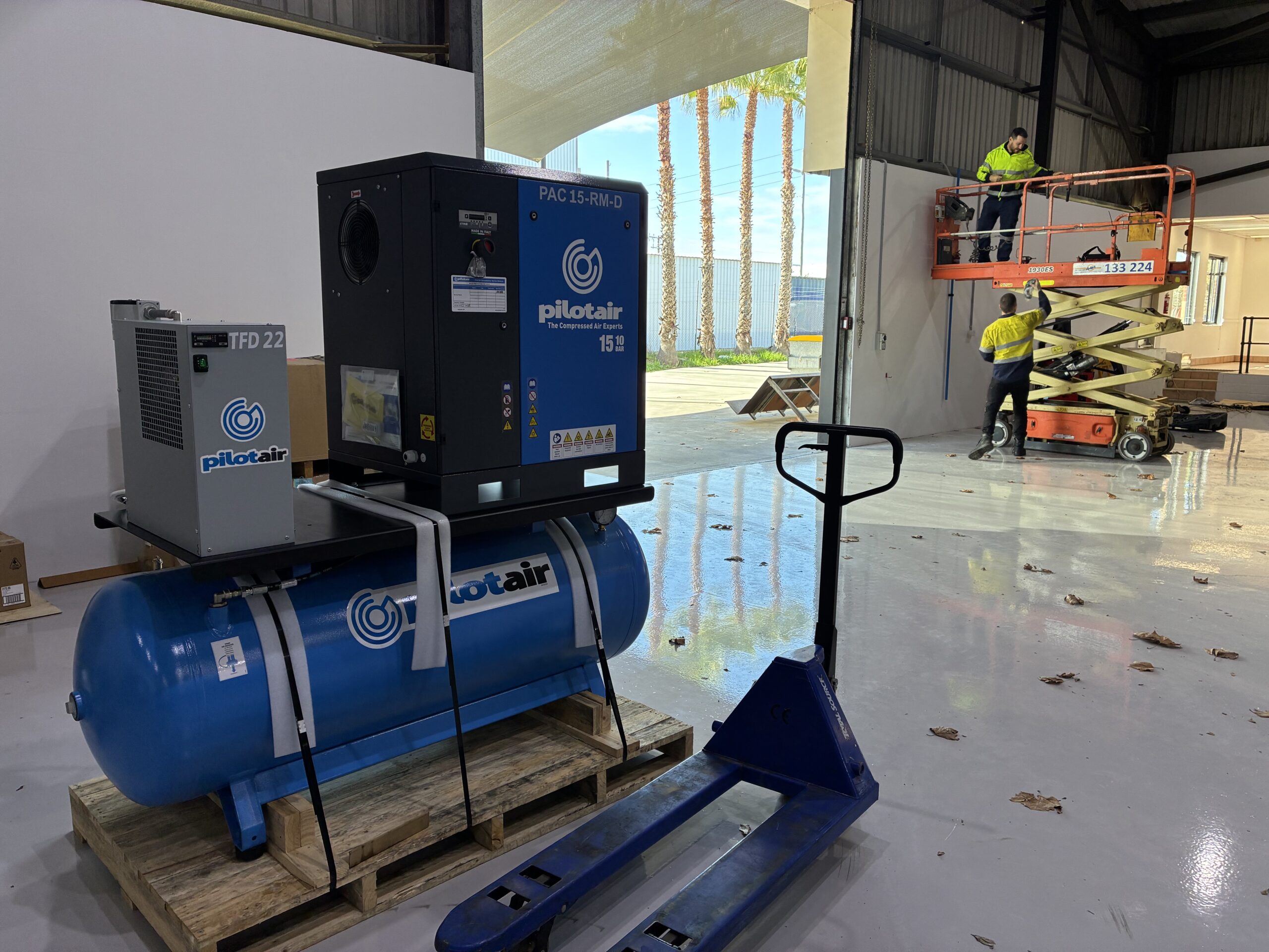 Image 13 1 scaled How Air & Power Helped Toyota Equip a New Service Facility with Reliable, Workshop-Ready Compressed Air 3