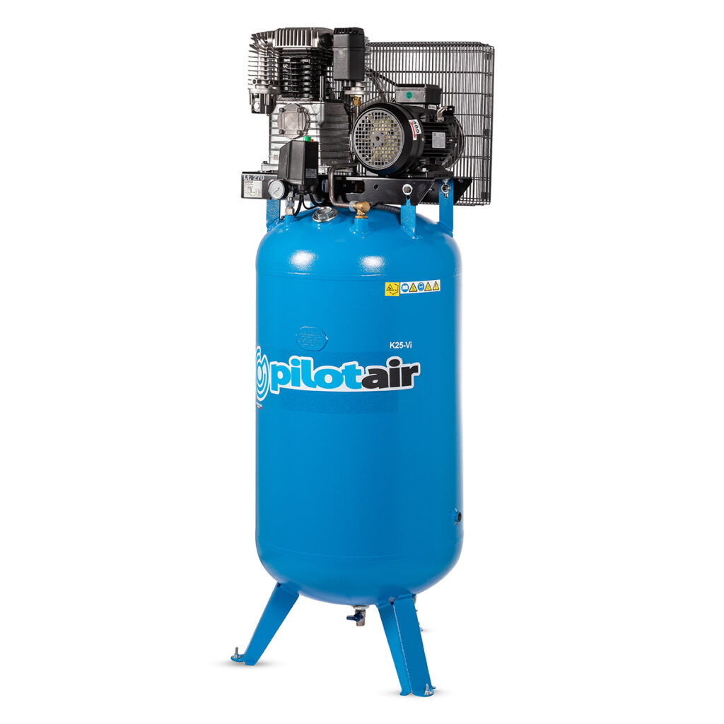 PilotAir K25 VI 2 Air Compressors 22 Pilot Air K25-VI 415V Three Phase Vertical Compressor
